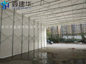 青浦鑫建华 专业定制大型推拉活动篷与帆布雨棚，打造灵活户外遮蔽解决方案